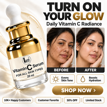 Shopadies Vitamin C Serum – Daily Vitamin C Radiance – Evens Skin Tone, Boosts Hydration – Lightweight, Fast Absorbing – With Vitamin C, Hyaluronic Acid & Antioxidant Complex